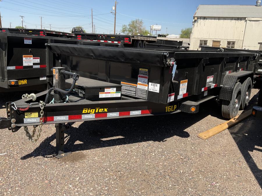 Big Tex 16LP, Dump, 83" x 16', 17.5K Image 0