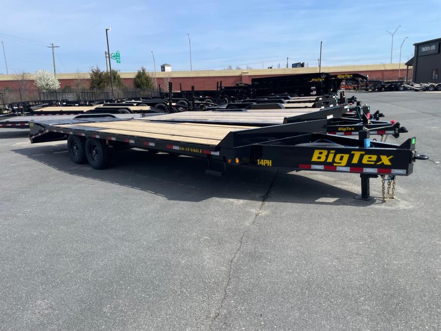 Big Tex 14PH, Pintle, 102″ x 20′, 15.9K, Dovetail, Mega Ramps image 0