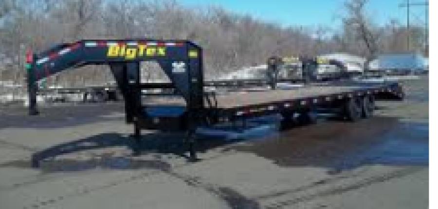Big Tex 16GN, Gooseneck, 102″ x 35′, 17.5K, Dovetail, Mega Ramps image 0