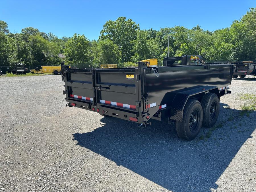 Big Tex 14LX 14K CHANNEL TAND DUMP 83″x12 BLACK, 6SIR image 0