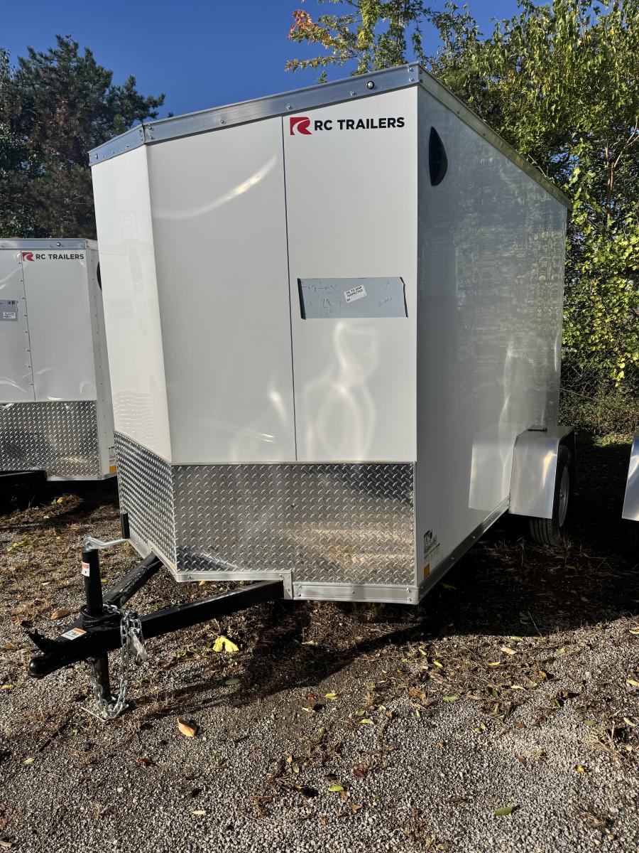 RDLX RDLX 6 x 10 SA FLAT TOP WEDG ENCLOSED TRAILER BY RC Image 0