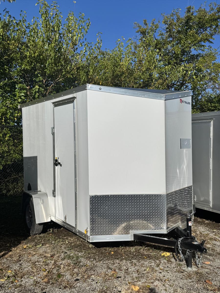 RDLX RDLX 6 x 10 SA FLAT TOP WEDG ENCLOSED TRAILER BY RC Image 1
