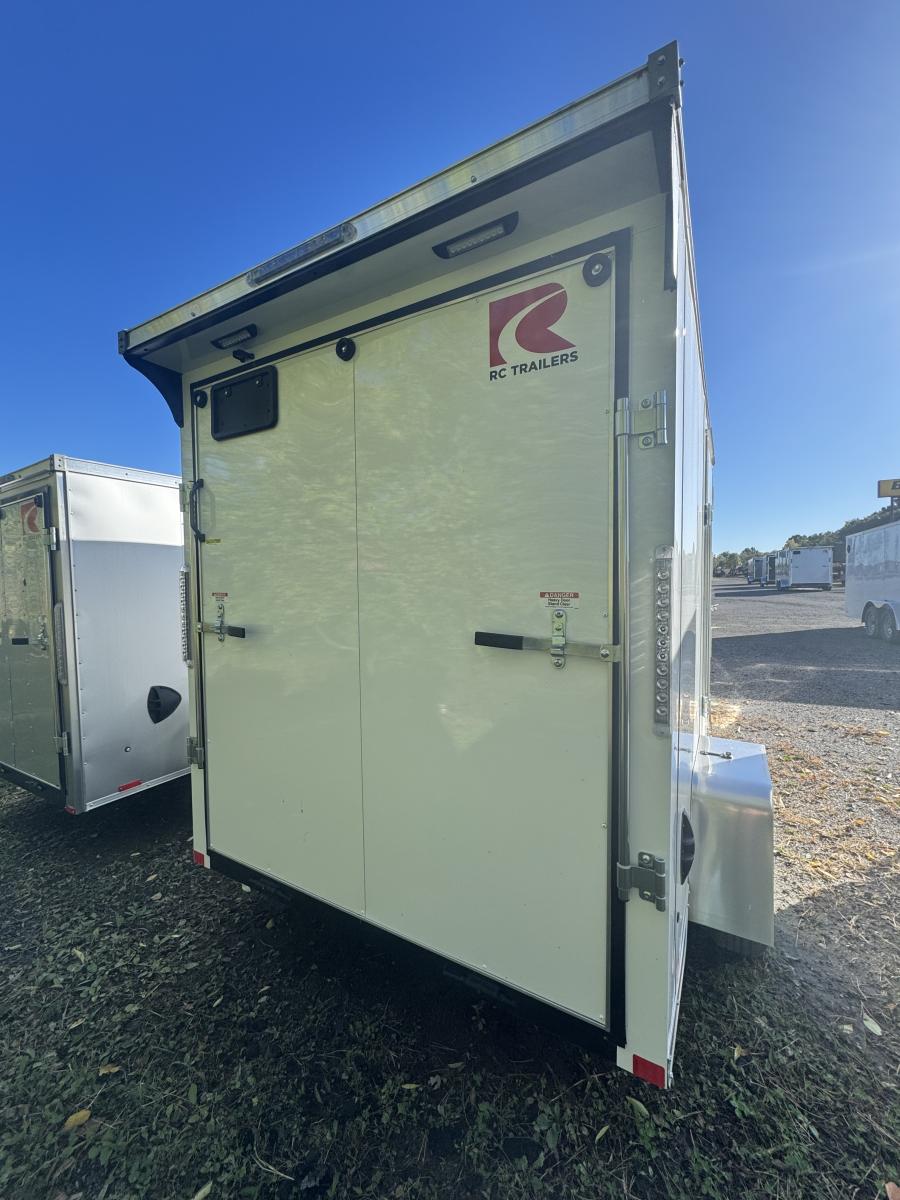 RDLX RDLX 6 x 10 SA FLAT TOP WEDG ENCLOSED TRAILER BY RC Image 4