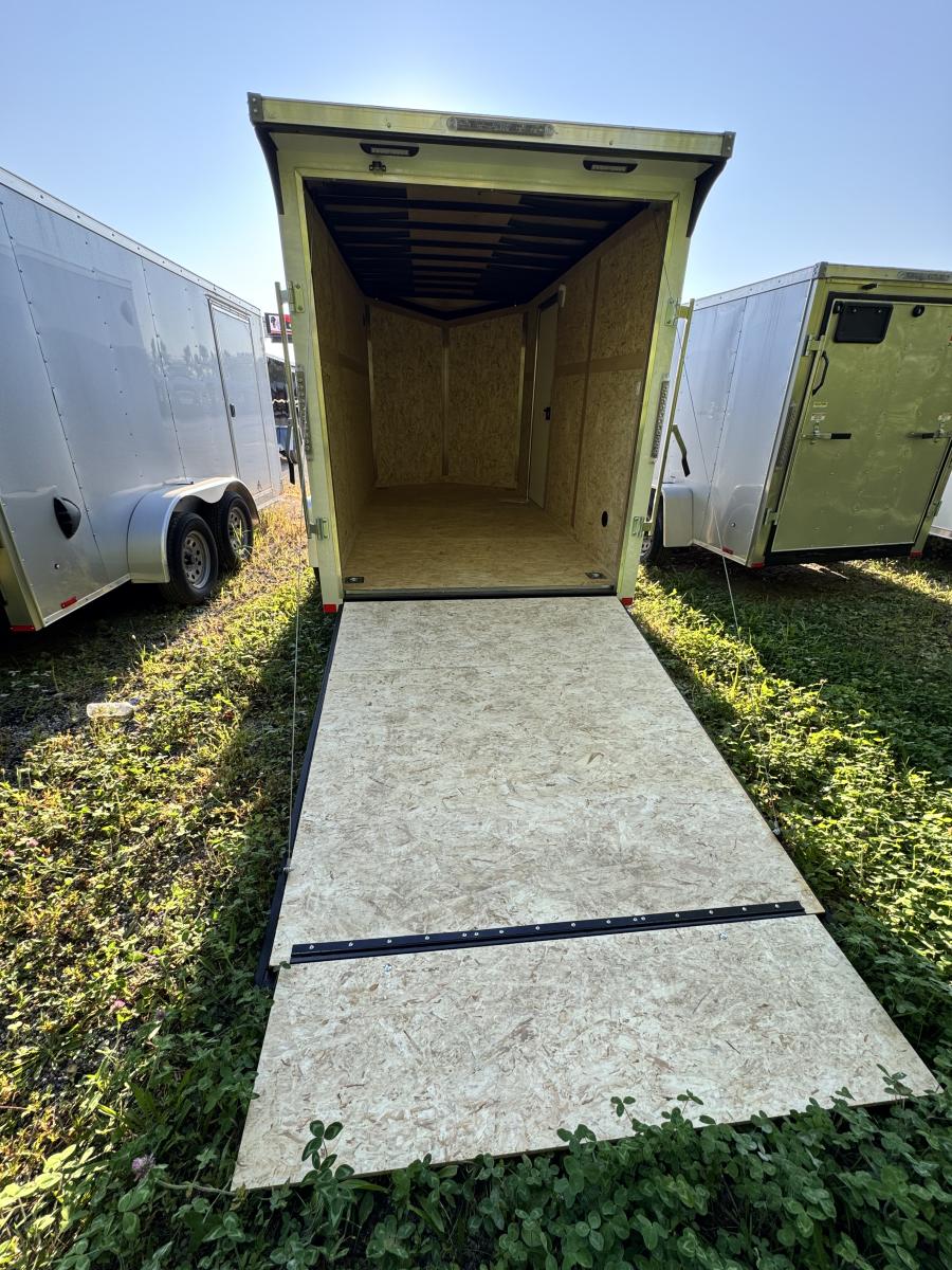 RDLX RDLX 6 x 12 SA FLAT TOP WEDG ENCLOSED TRAILER BY RC Image 0