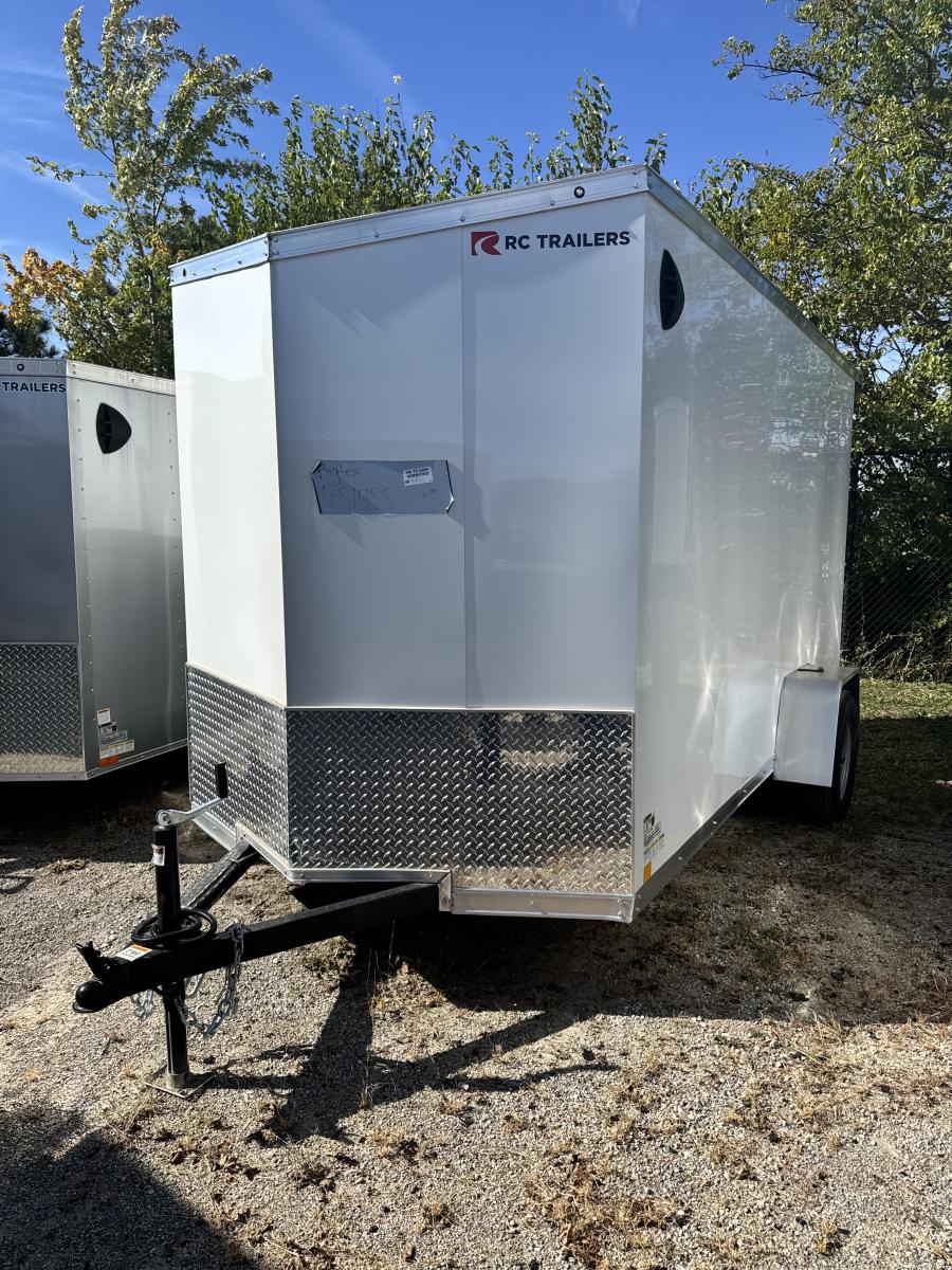 RDLX RDLX 6 x 12 SA FLAT TOP WEDG ENCLOSED TRAILER BY RC Image 1