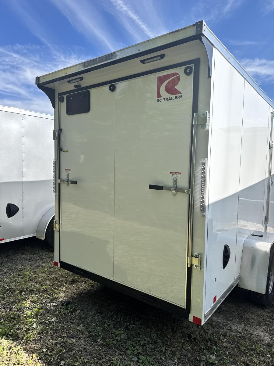 RDLX RDLX 6 x 12 SA FLAT TOP WEDG ENCLOSED TRAILER BY RC Image 3
