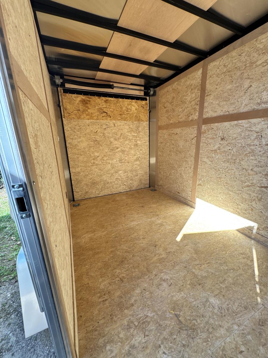 RDLX RDLX 6 x 12 SA FLAT TOP WEDG ENCLOSED TRAILER BY RC Image 5