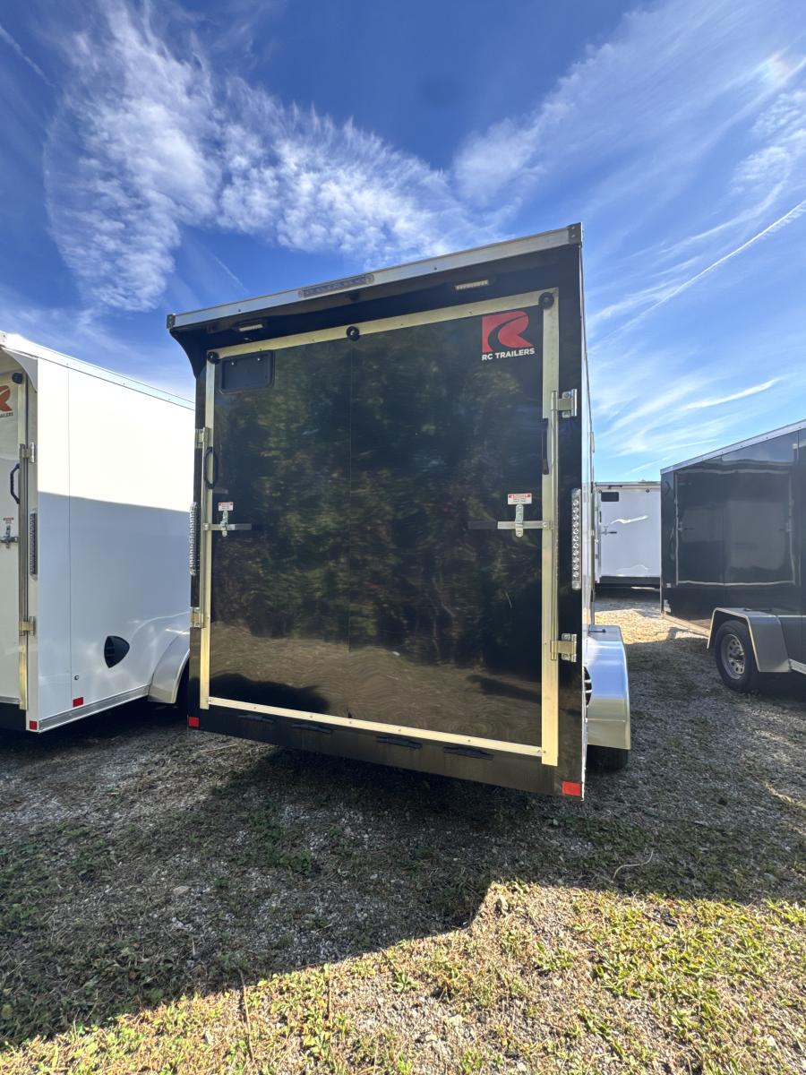 RDLX RDLX 7 x 14 TA FLAT TOP WEDGE ENCLOSED TRAILER BY RC Image 2