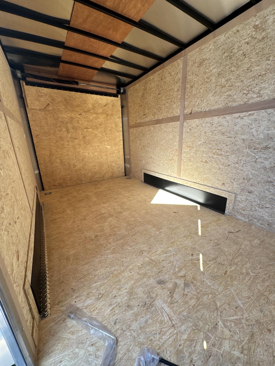 RDLX RDLX 7 x 14 TA FLAT TOP WEDGE ENCLOSED TRAILER BY RC Image 3