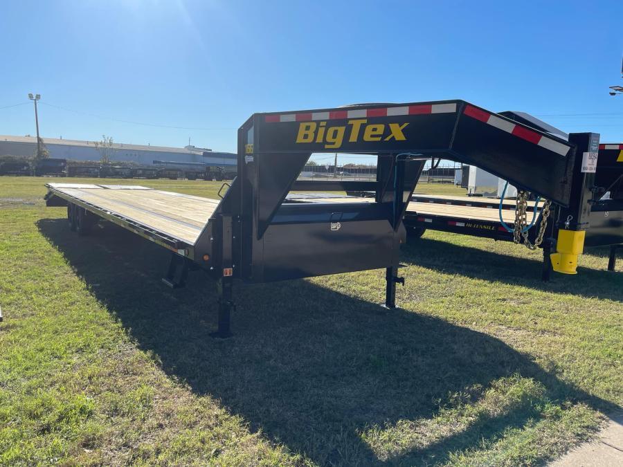 Big Tex 16GN, Gooseneck, 102" x 40', 17.5K, Dovetail, Mega Ramps Image 1