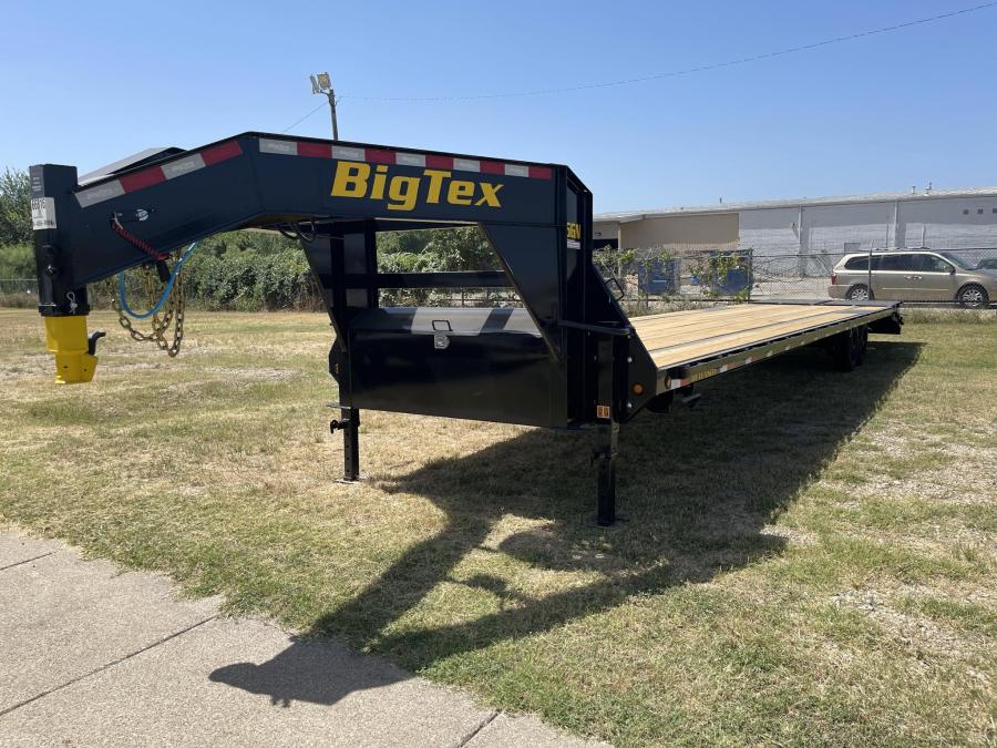Big Tex 16GN, Gooseneck, 102" x 40', 17.5K, Dovetail, Mega Ramps Image 0