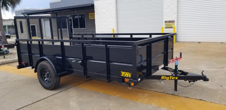 Big Tex 35SV, Single Axle Landscape, 77" x 12', 3K Image 8
