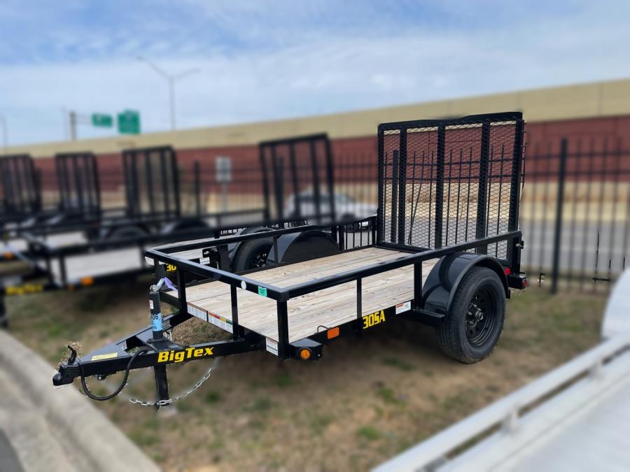 Big Tex 30SA 2,995# SA UTL 60"x8 4RG SPMT BLACK Image 0
