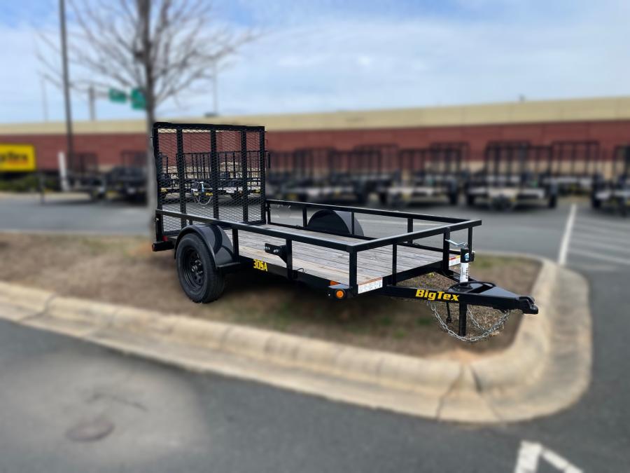 Big Tex 30SA 2,995# SA UTL 60"x8 4RG SPMT BLACK Image 0
