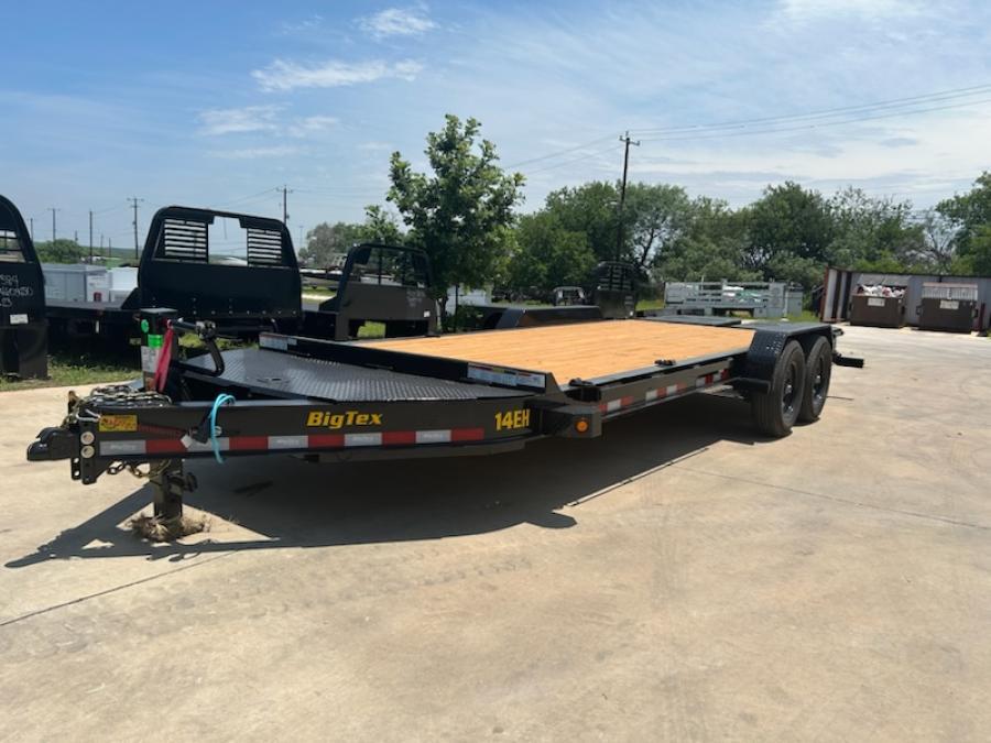 Big Tex 16EH, Equipment, 83″ X 22′, 17.5K, Dovetail, Mega Ramps, X-Series Image 1