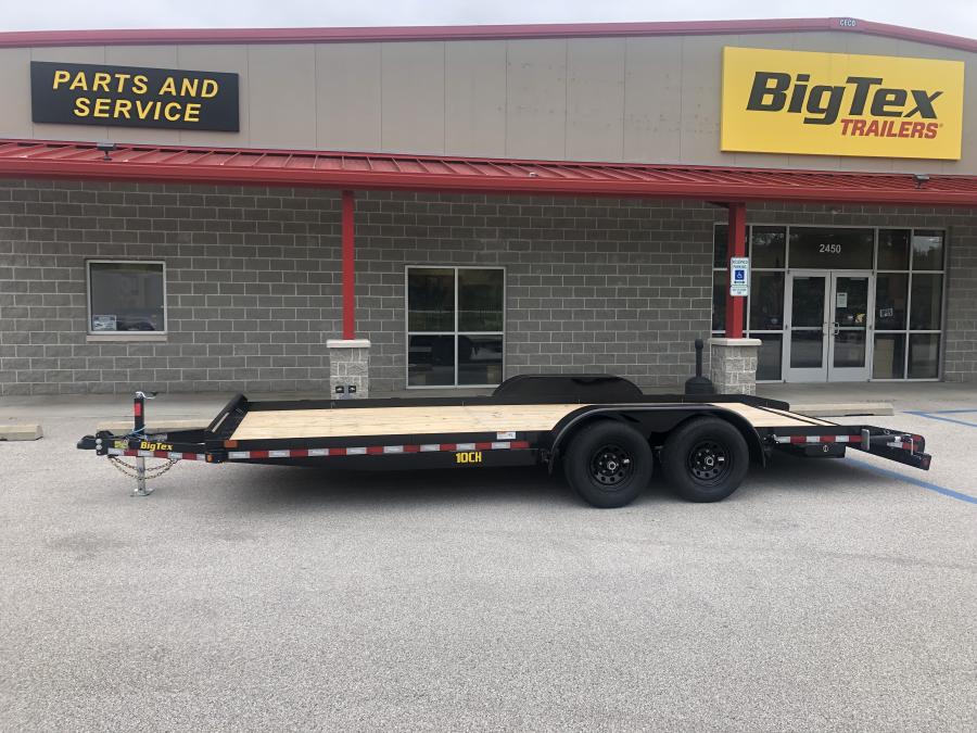 Big Tex 10CH, Car Hauler, 83" x 20', 9.9K, Dovetail Image 1