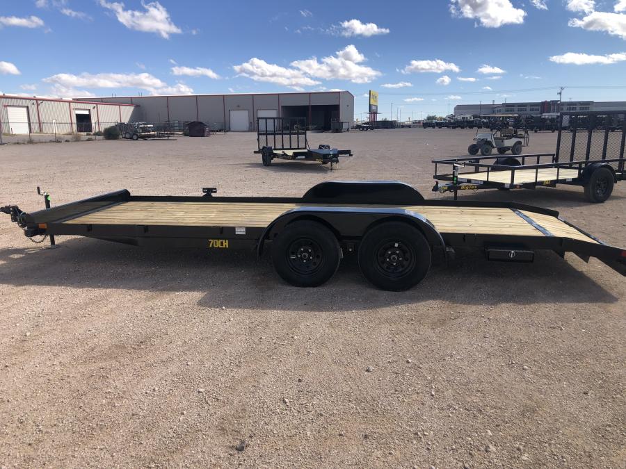 Big Tex 70CH, Car Hauler, 83" x 20', 7K, Dovetail Image 0