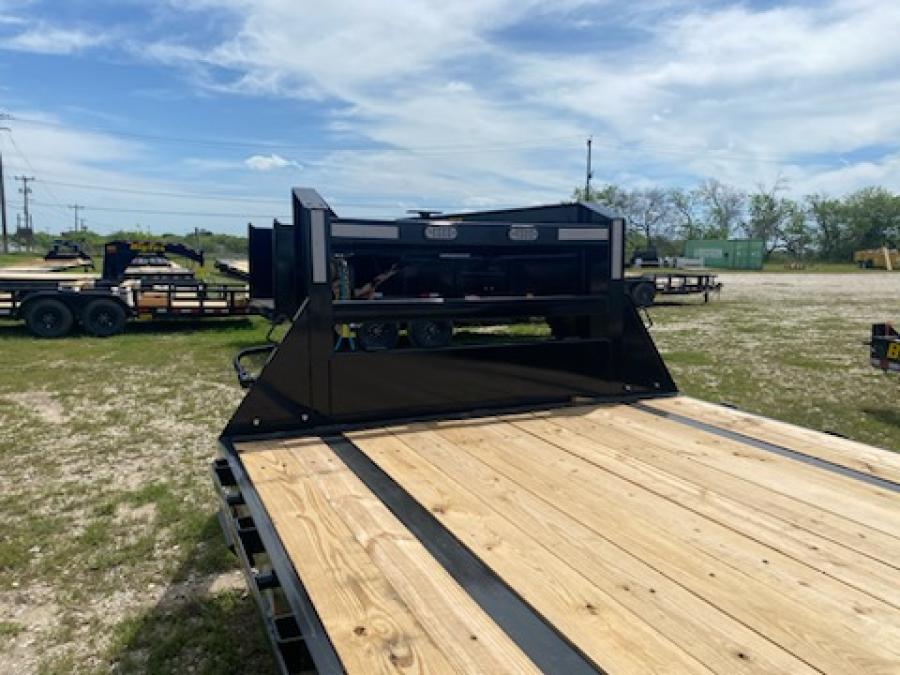 Big Tex 16GN, Gooseneck, 102" x 35', 17.5K, Dovetail, Mega Ramps Image 3
