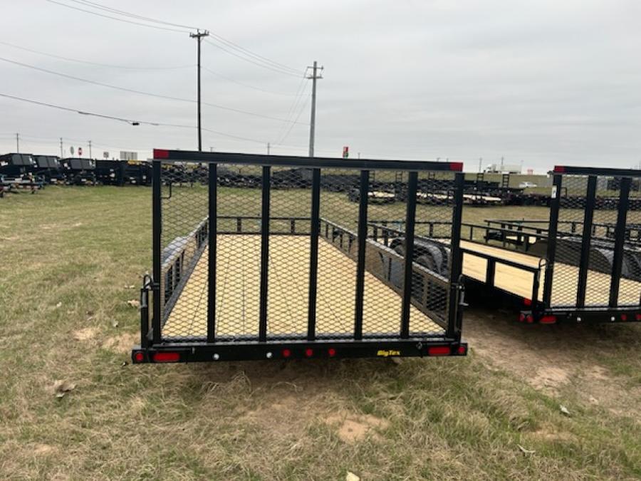 Big Tex 70PI 7K TAND SQ TU UTL 83"x18 BLK Image 2