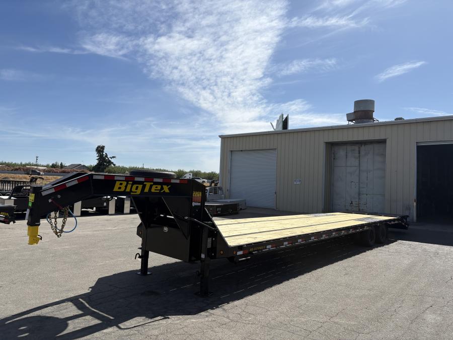 Big Tex 22GN, Gooseneck, 102" x 40', 23.9K, Dovetail, Mega Ramps Image 0