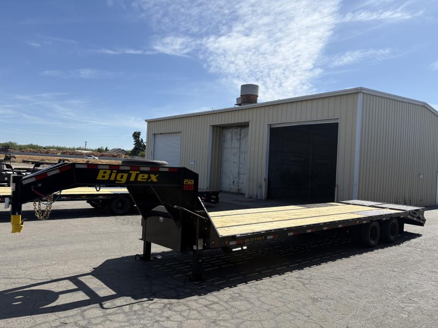 Big Tex 25GN, Gooseneck, 102" x 30', 25.9K, Dovetail, Mega Ramps Image 0