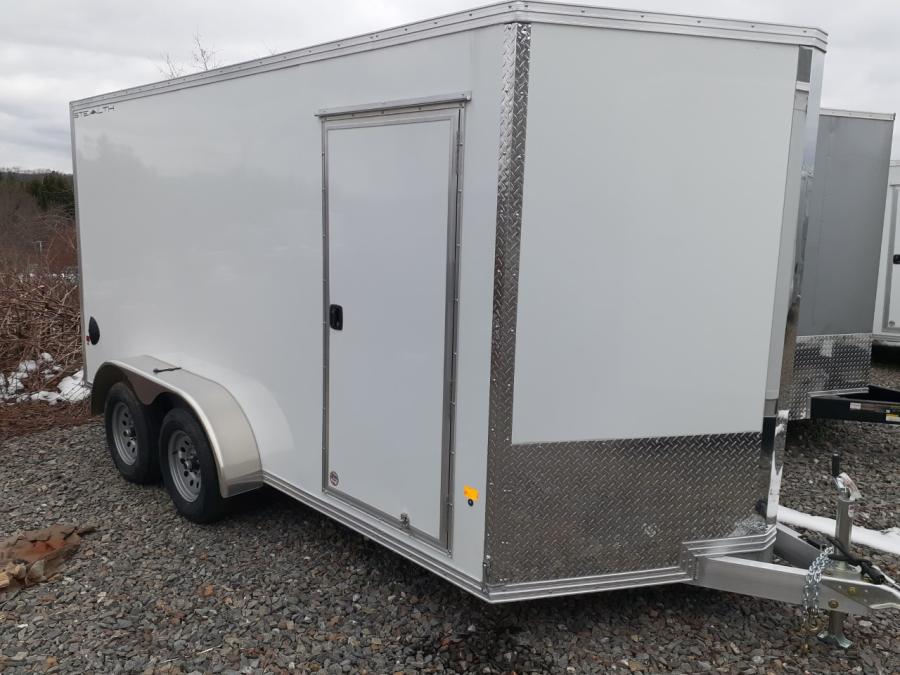 C7X1 7X14 Standard Stealth V-Nose Cargo Trailer by Cargo Pro Image 0