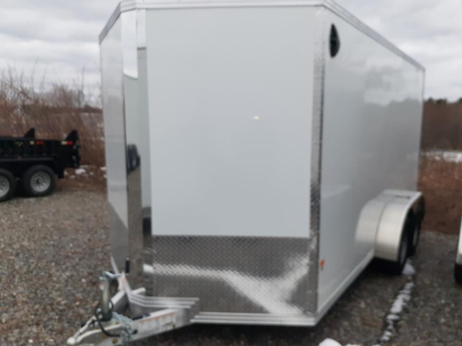 C7X1 7X14 Standard Stealth V-Nose Cargo Trailer by Cargo Pro Image 1