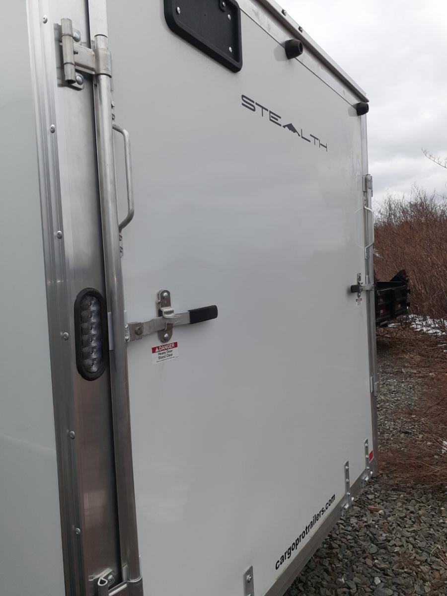 C7X1 7X14 Standard Stealth V-Nose Cargo Trailer by Cargo Pro Image 2