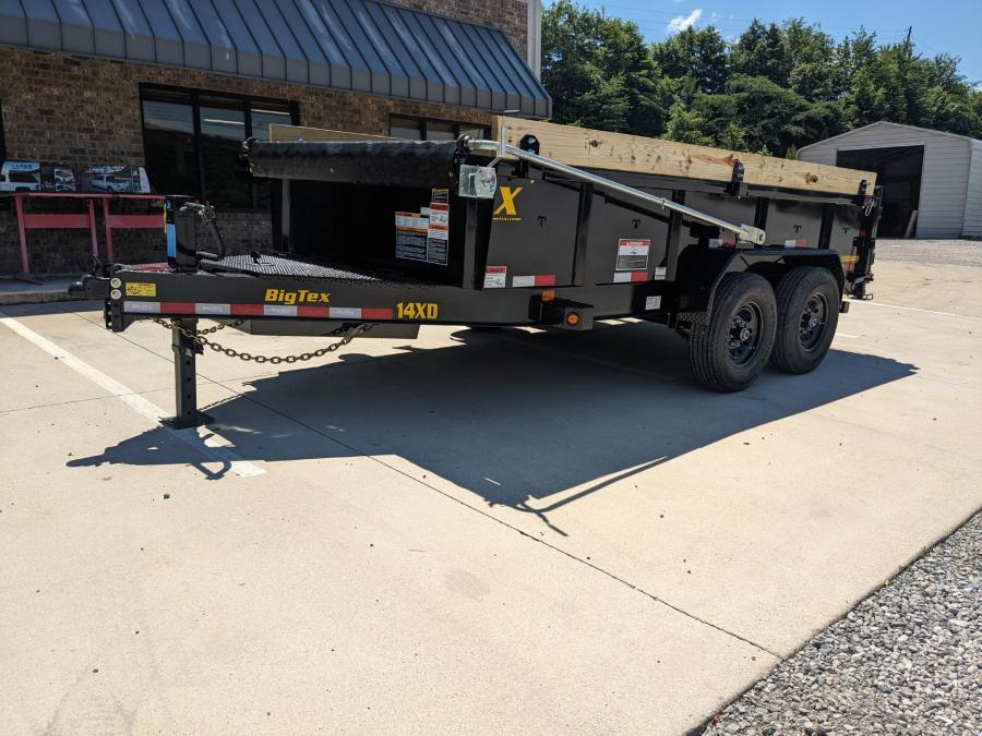 Big Tex 14XD, Dump, 83" x 14', 15.4K, X-Series Image 2