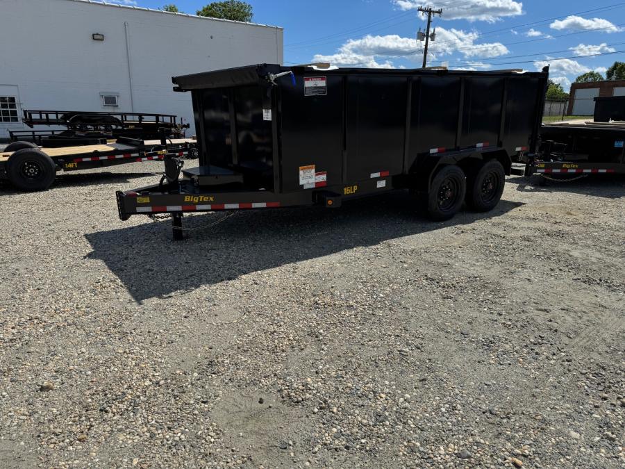 Big Tex 16LP, Dump, 83" x 16', 17.5K, 4' Sides Image 0