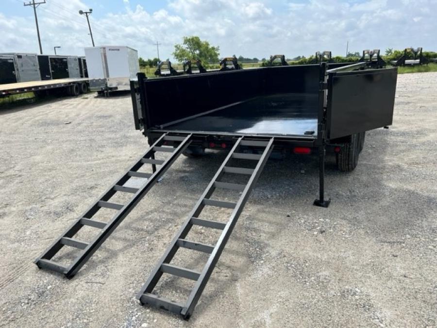 Big Tex 14LP, volcado, 83″ x 14′, 14K Imagen 2