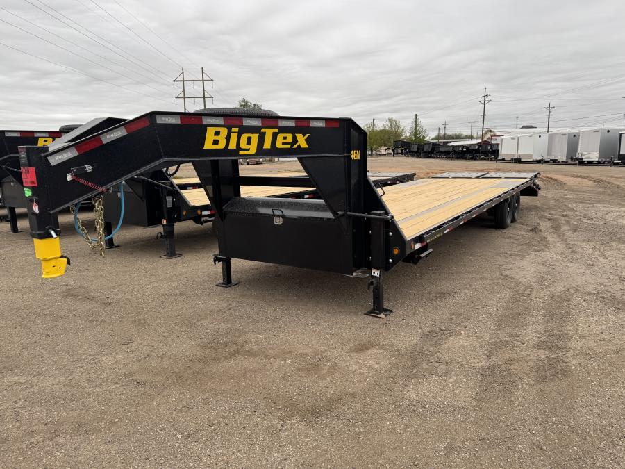 Big Tex 14GN, Gooseneck, 102" x 25', 15.9K, Dovetail, Mega Ramps Image 1
