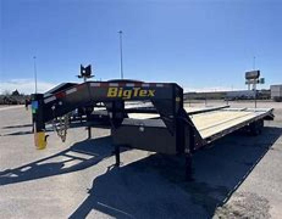 Big Tex 14GN, Gooseneck, 102" x 33', 15.9K, Dovetail, Mega Ramps Image 0