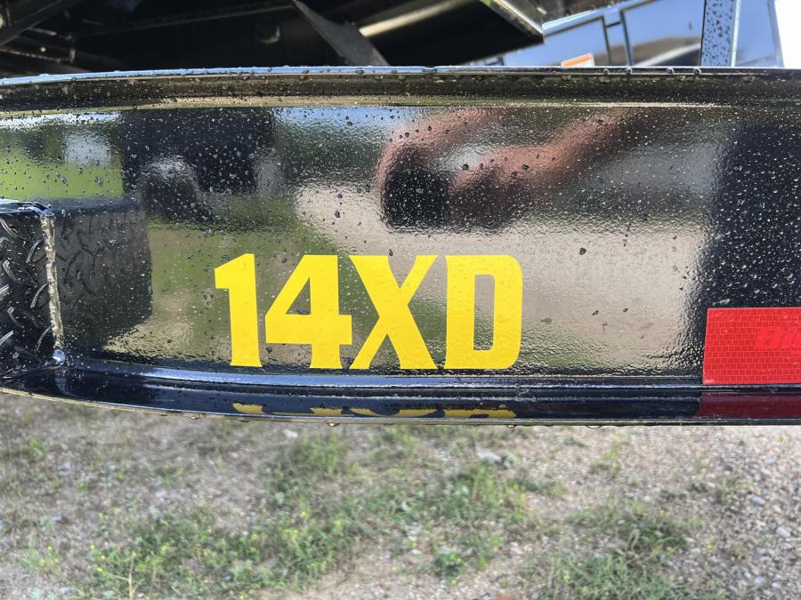 Big Tex 14XD 15.4K TAND XD DUMP 83″x16 6S 4 HIGH SIDES, BLACK image 0