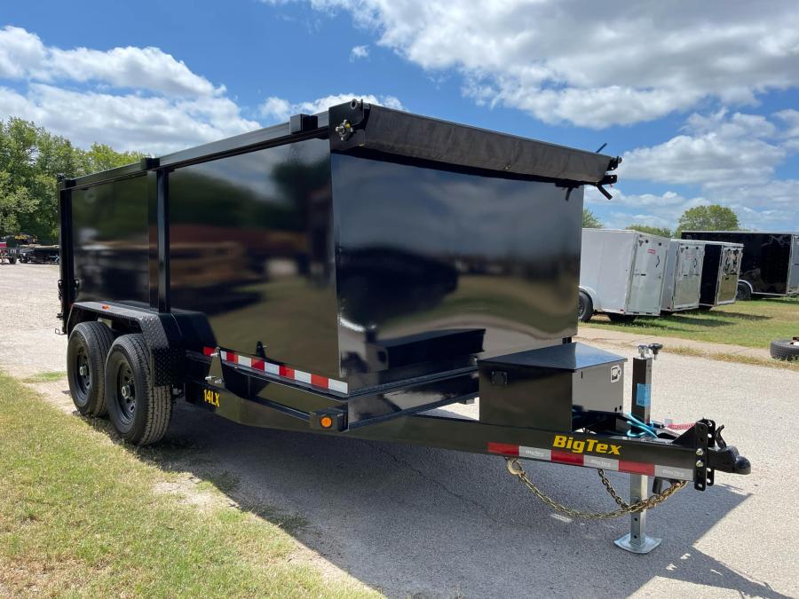 Big Tex 14LX, Dump, 83″ x 14′, 14K, 4′ Sides image 1