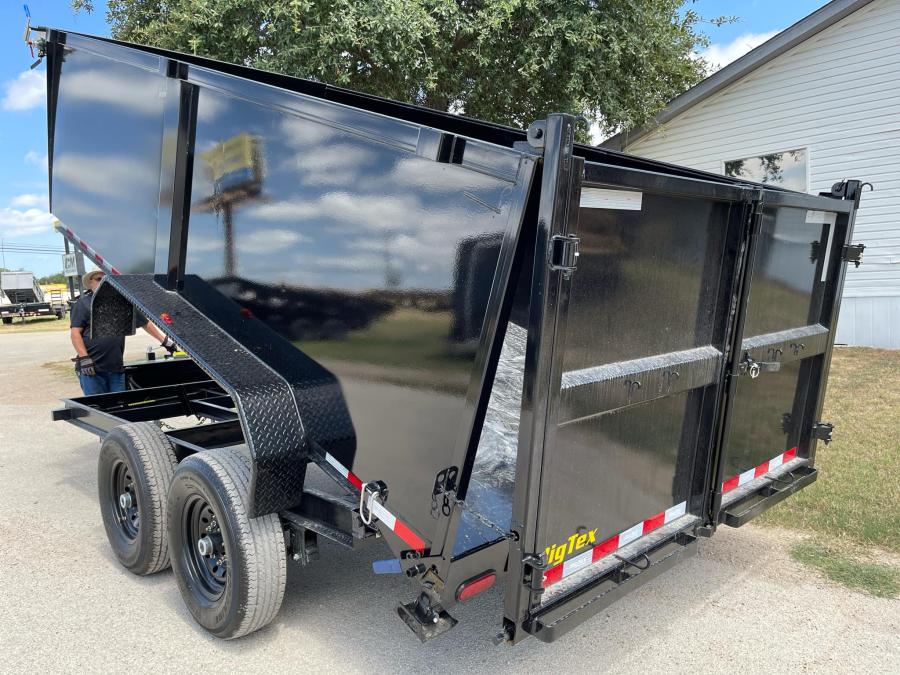 Big Tex 14LX, Dump, 83″ x 14′, 14K, 4′ Sides image 5