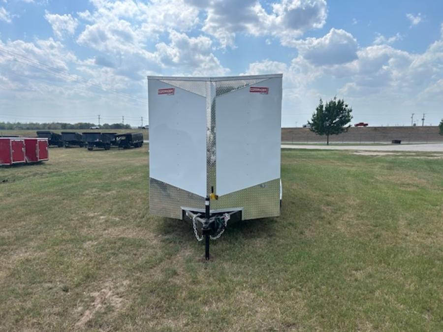 7X16 7X16 V NOSE ENCLOSED STD RAMP DOOR 7K BY CARRY ON Image 1