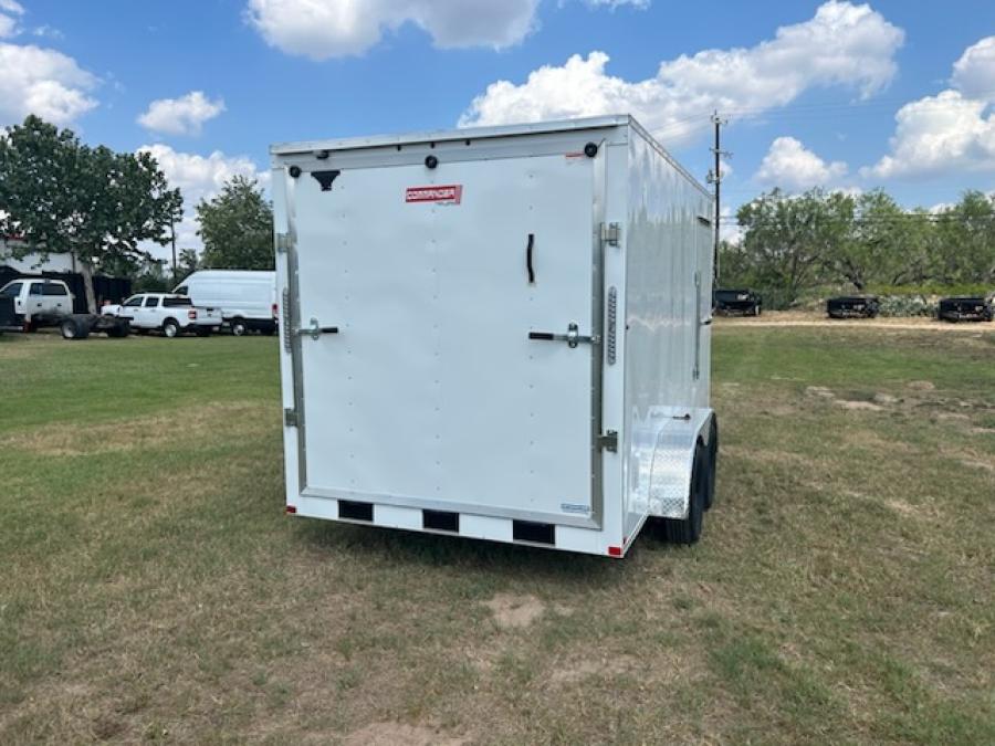 7X16 7X16 V NOSE ENCLOSED STD RAMP DOOR 7K BY CARRY ON Image 3