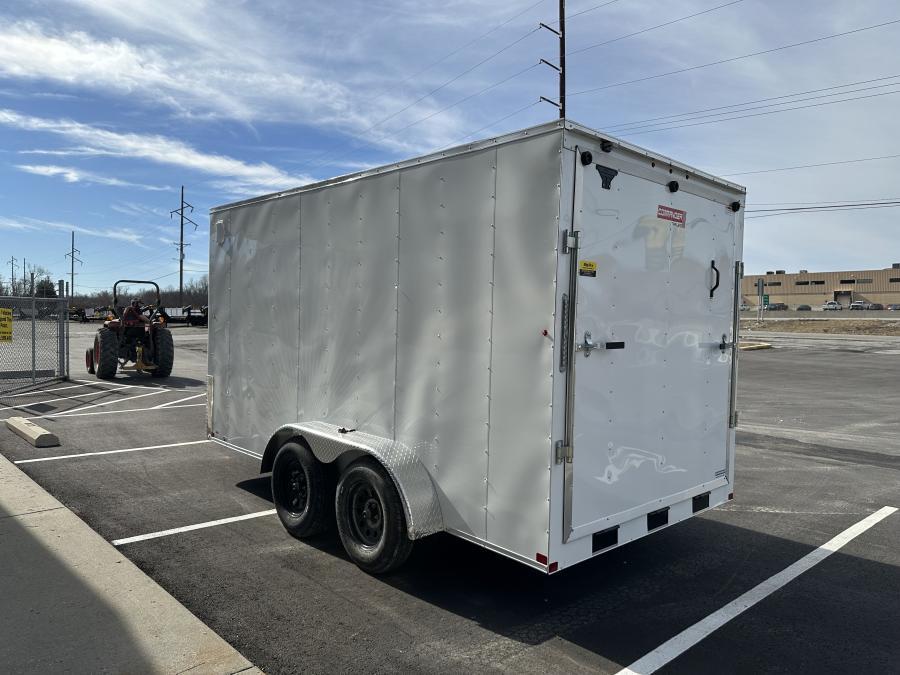 7X14 V NOSE ENCLOSED STD RAMP DOOR 7K BY CARRY ON Image 1