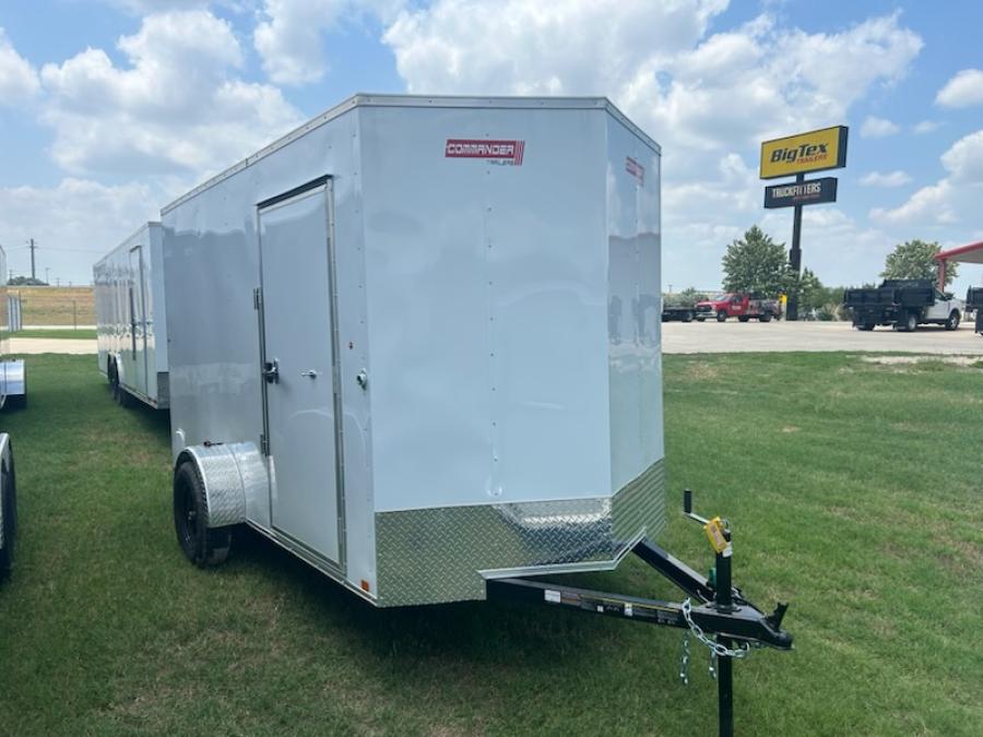 6X12 MTI 6X12 V NOSE ENCLOSED STD RAMP DOOR 3K BY CARRY ON Image 0