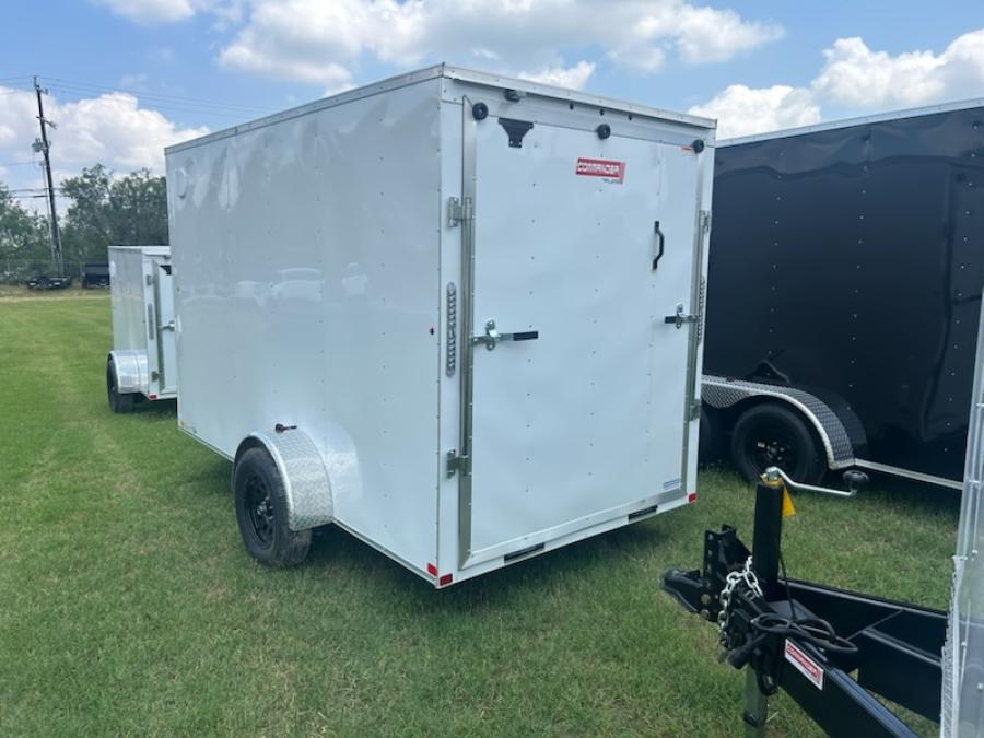 6X12 MTI 6X12 V NOSE ENCLOSED STD RAMP DOOR 3K BY CARRY ON Image 2