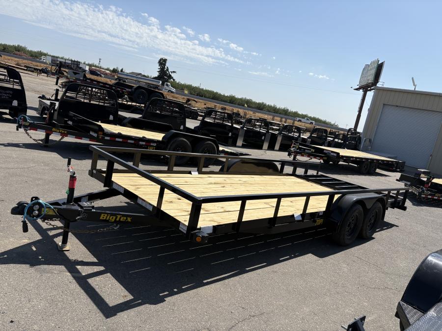 Big Tex 70PI 7K TAND SQ TU UTL 83"X20 BLK Image 0