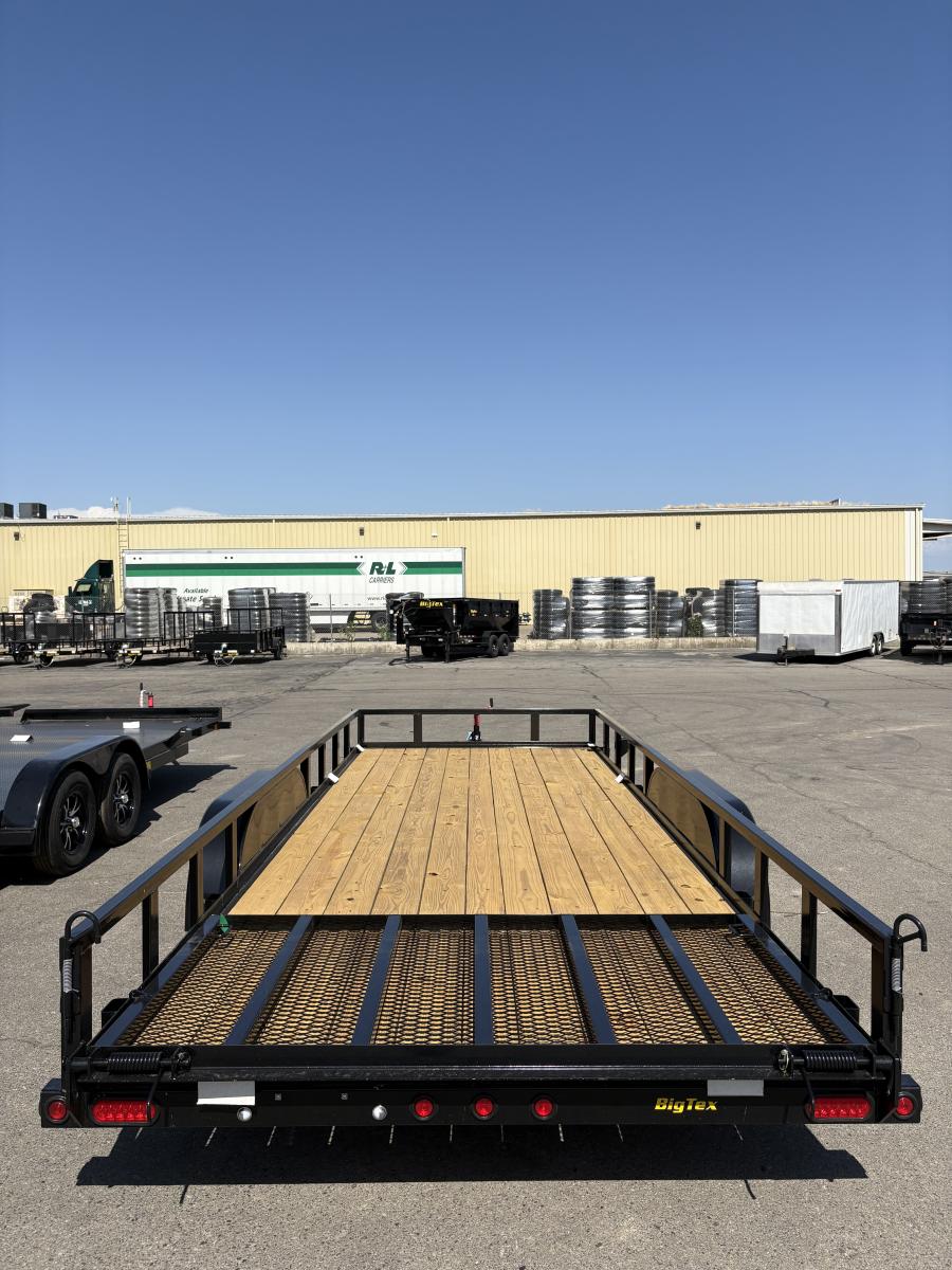 Big Tex 70PI 7K TAND SQ TU UTL 83"X20 BLK Image 1
