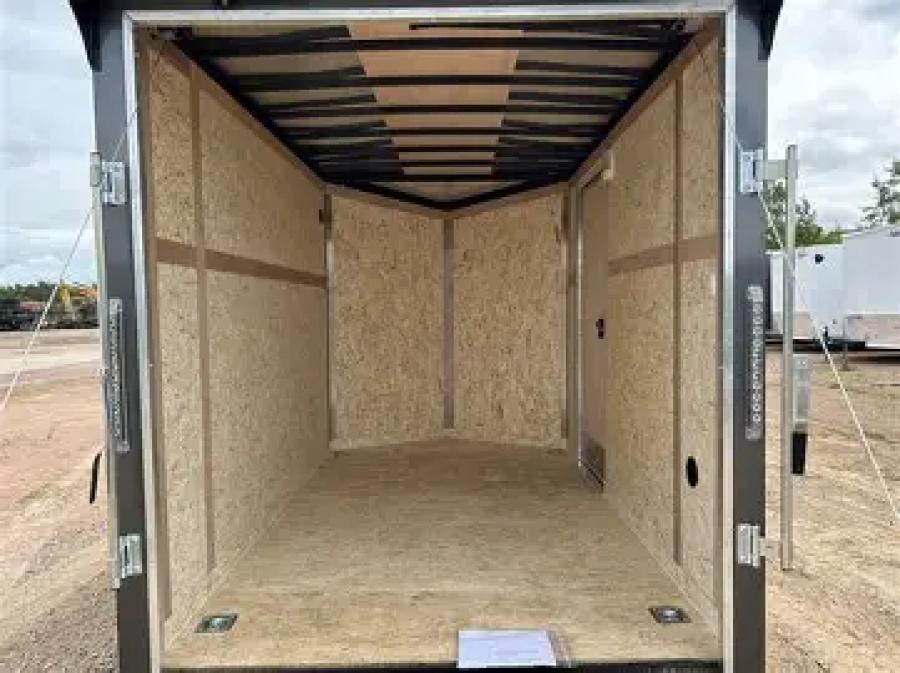 6X10 MTI 6X10 V NOSE ENCLOSED STD RAMP DOOR 3K BY CARRY ON Image 2