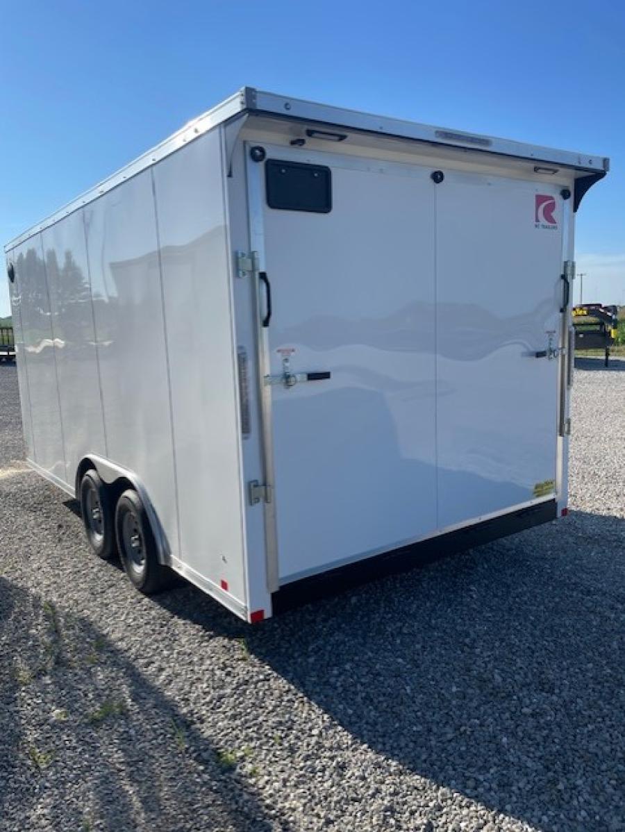 RDLX 8.5 x 16 9,990# GVWR FLAT TOP WEDGE ENCLOSED TRAILER BY RC Image 2