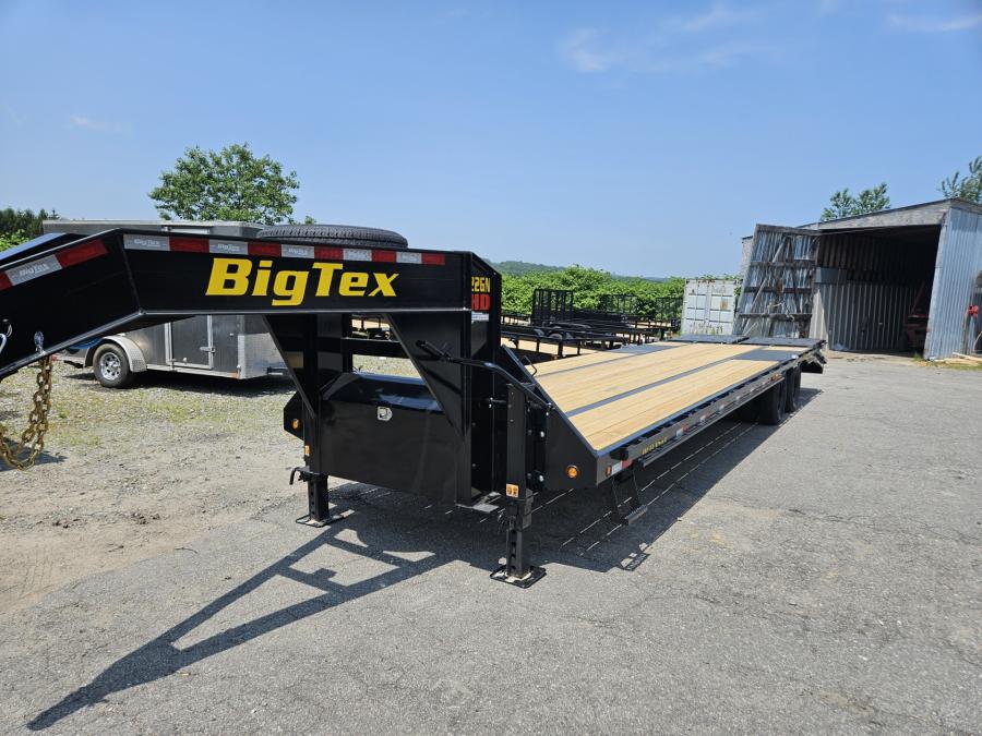Big Tex 22GN, Gooseneck, 102″ x 33′, 23.9K, Dovetail, Mega Ramps Image 1