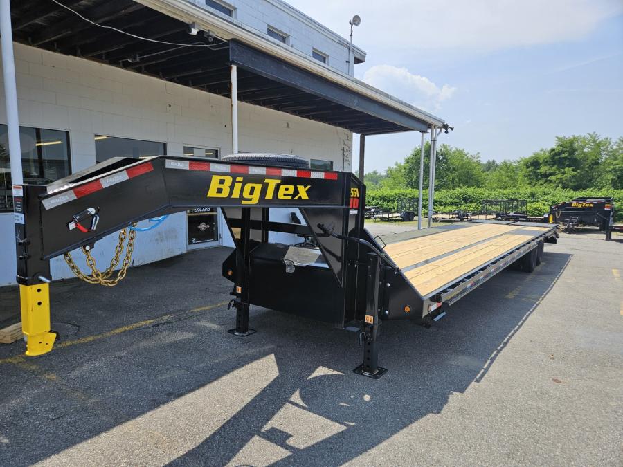 Big Tex 25GN, Gooseneck, 102" x 40', 25.9K, Dovetail, Mega Ramps Image 0