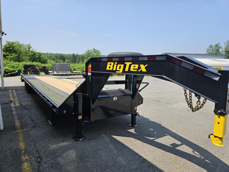 Big Tex 25GN, Gooseneck, 102" x 40', 25.9K, Dovetail, Mega Ramps Image 1