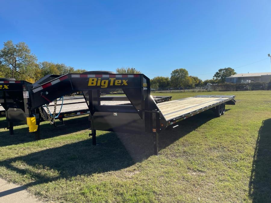 Big Tex 16GN, Gooseneck, 102" x 40', 17.5K, Dovetail, Mega Ramps Image 1