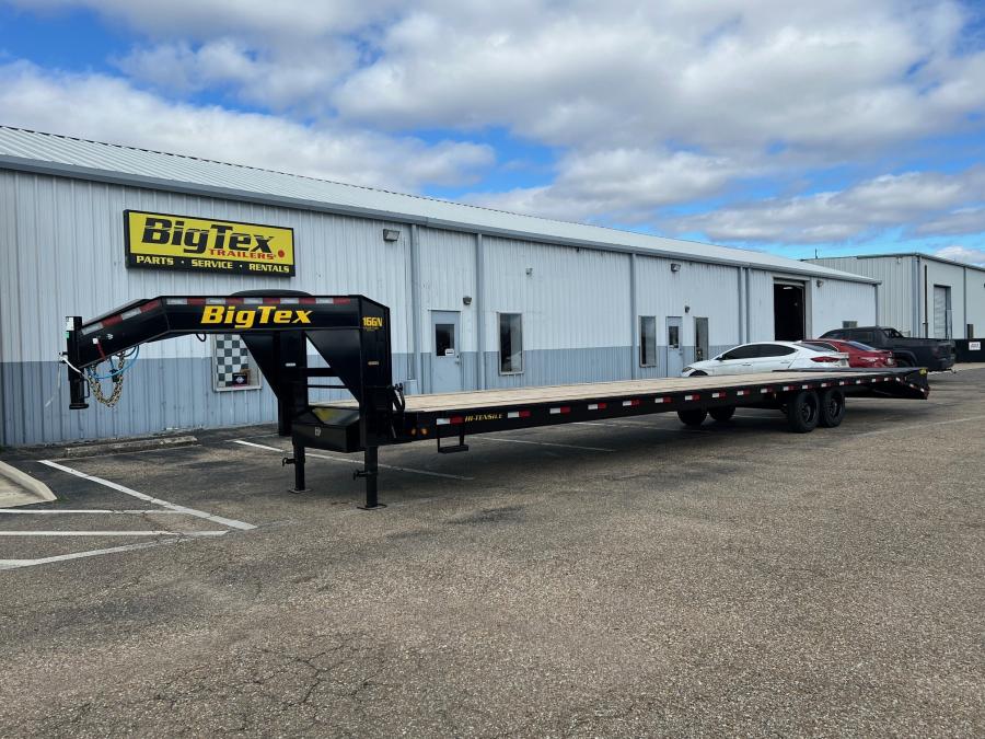 Big Tex 16GN, Gooseneck, 102" x 40', 17.5K, Dovetail, Mega Ramps Image 2